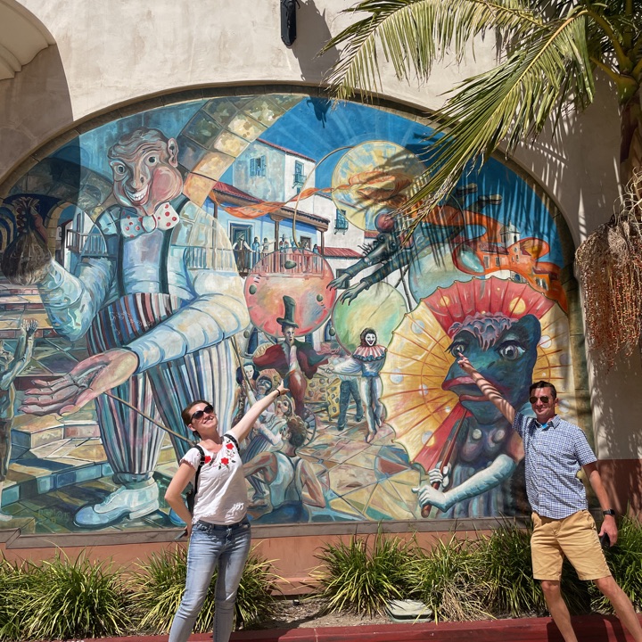 Hunt participants at the Granada Theatre